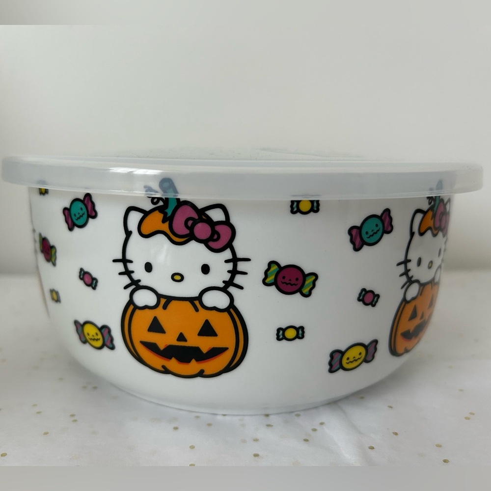Hello Kitty Halloween 🎃🍬🎃 Large Storage Container Pumpkin Candy Decor